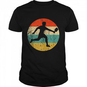 Pickleball-player-silhouette-retro-sports--classic-mens-t-shirt